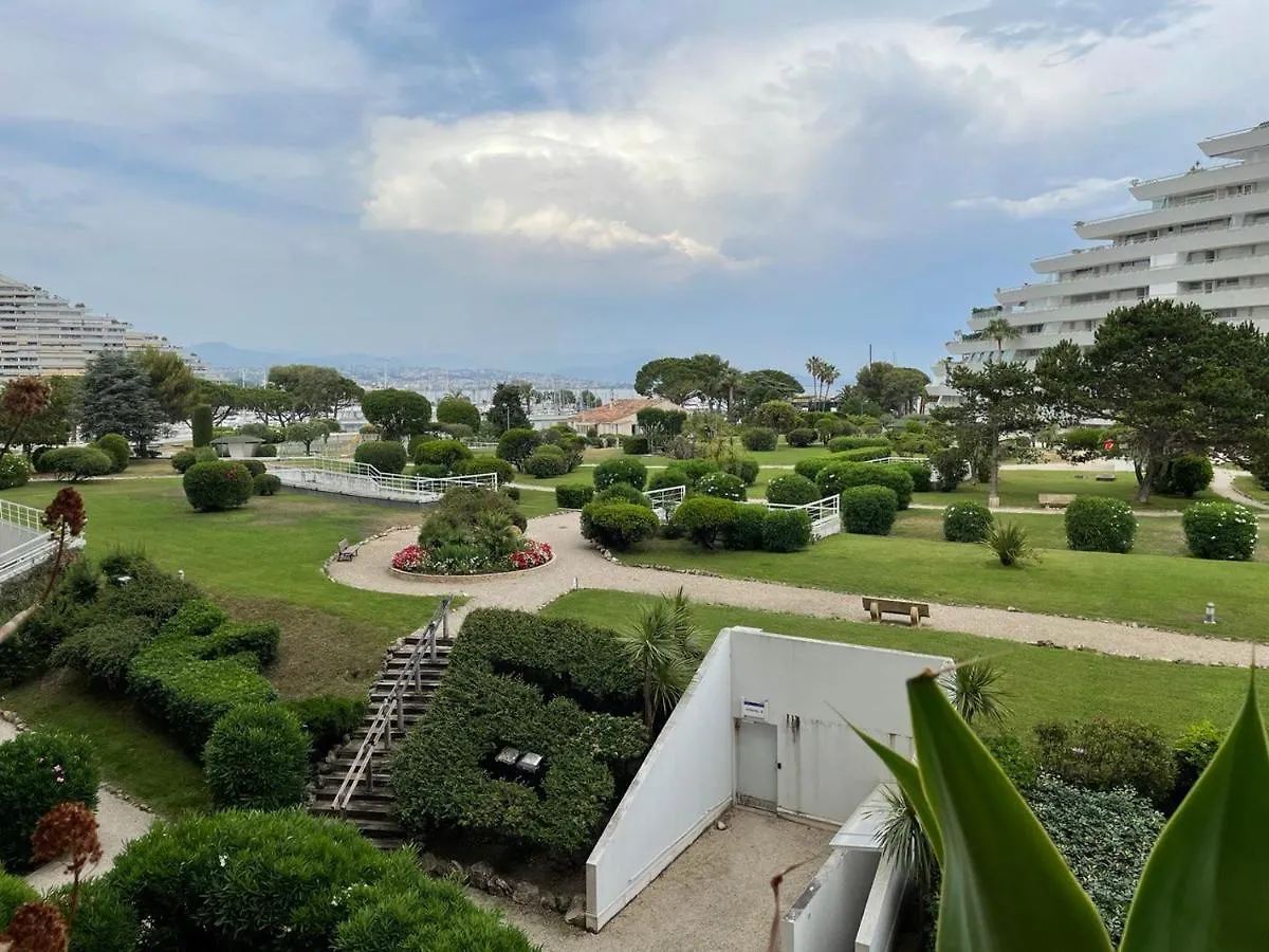 Marina Baie Des Anges, Beach Downstairs, Charming Apartment With Sea And Garden View Villeneuve-Loubet