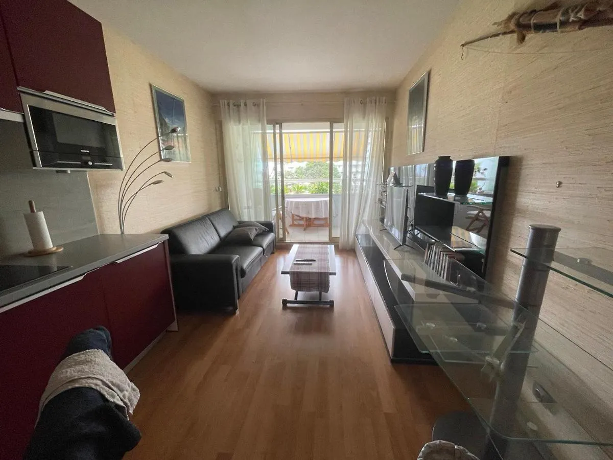 Marina Baie Des Anges, Beach Downstairs, Charming Apartment With Sea And Garden View Villeneuve-Loubet